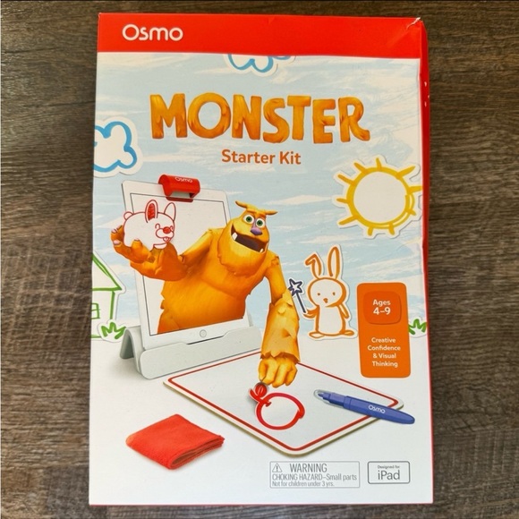 Osmo - Monster Starter Kit for iPad, Ages 4-9, 3 Educational Games - Picture 1 of 12